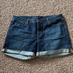 Banana Republic Dark Blue Denim Shorts